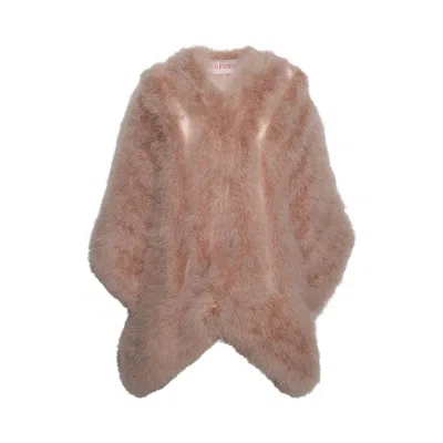 Pre-owned Valentino Caban Marabu 'rose Mist' | Pink | Women's Size Onesize