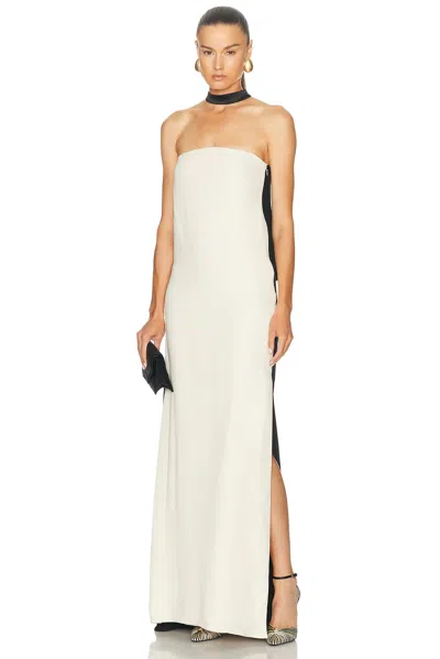Valentino Cady Couture Gown In Neutral