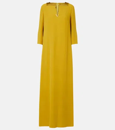 Valentino Cady Couture Gown In Yellow