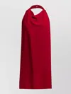 Valentino Womens Paris Halter-neck Silk-crepe Mini Dress In Red
