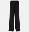Valentino Cady Couture High-rise Wide-leg Pants In Schwarz