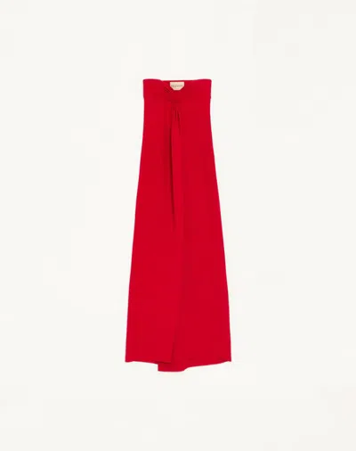 Valentino Cady Couture Long Dress Woman Paris 42 In Multi