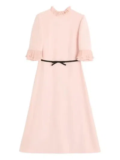 VALENTINO CADY COUTURE MIDI DRESS - WOMEN'S - SILK