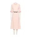 Valentino Cady Couture Midi Dress In Nude