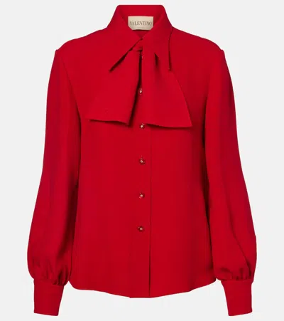 Valentino Cady Couture Shirt In Red