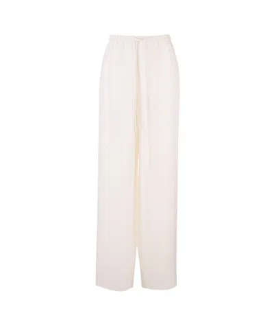 Valentino Cady Couture Trousers In White
