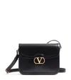 Valentino Garavani Garavani 9to5 Smooth Calfskin Shoulder Bag Woman Black Uni In Black
