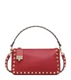 VALENTINO GARAVANI CALF LEATHER ROCKSTUD CROSS-BODY BAG