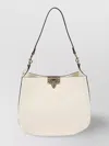 Valentino Calfskin Rockstud Hobo Bag With Ribbon Strap