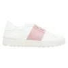 Valentino Garavani Leather Sneakers In White
