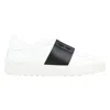 Valentino Garavani Valentino Calfskin Sneakers With Contrasting Bands And Rubber Studs In White