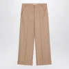 Valentino Garavani Camel-coloured Trousers In Brown