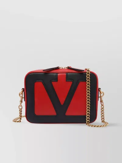 Valentino Garavani Camera Bag Superstar Removable Straps In Red