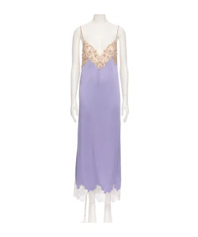Valentino Cami Dress In Purple