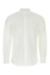 Valentino Poplin Cotton Shirt With Hidden Buttoning