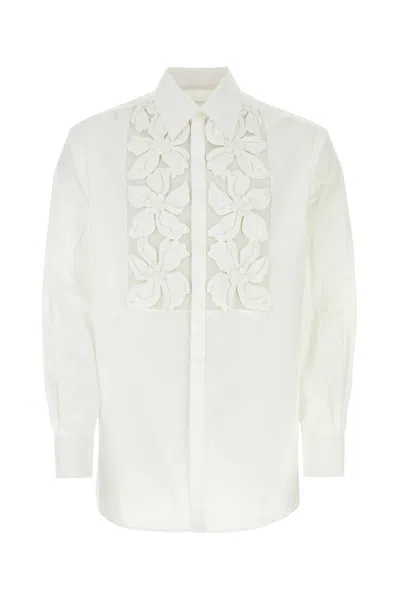 Valentino Camicia-40 Nd  Garavani Male In White