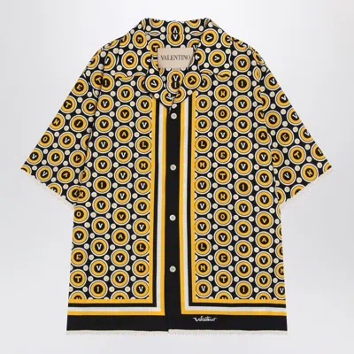 Valentino Camicia Bowling In Multi