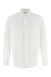 Valentino Tailored Poplin Shirt With Button Accents
