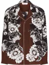 Valentino Graphic-print Button-fastening Shirt