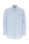 Valentino Men's Long Sleeved Stripe Shirt In Rigazzebia