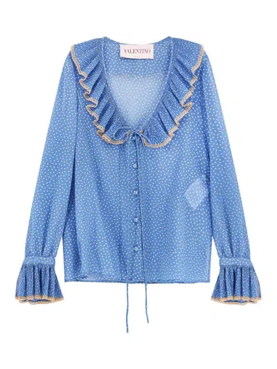 Valentino Blue Shirt