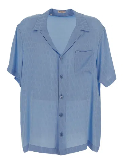 Valentino Shirt In Light Blue