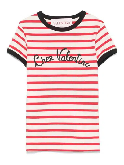 VALENTINO CAMISETA - BLANCO