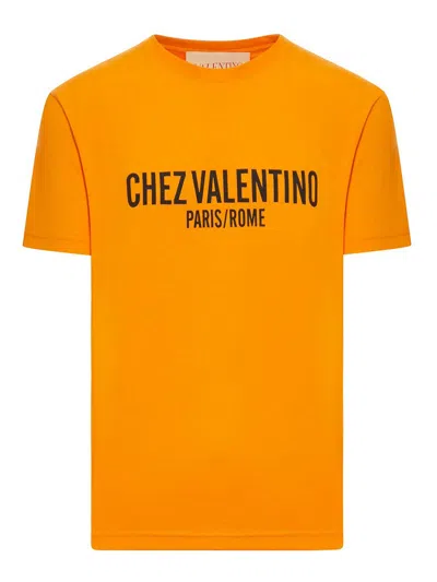 VALENTINO CAMISETA - NARANJA