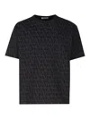 VALENTINO COTTON T-SHIRT WITH SOFT SHOULDERS