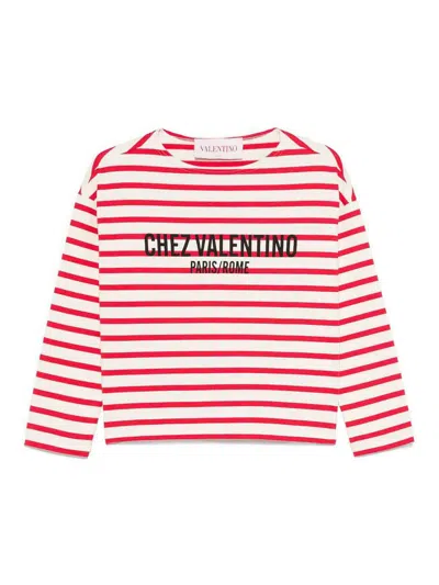 VALENTINO STRIPED T-SHIRT
