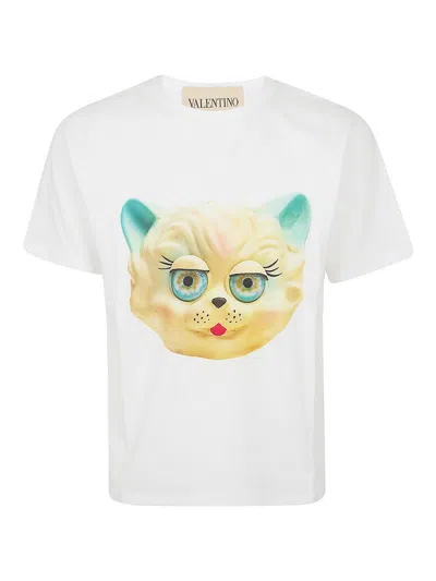 VALENTINO CAMISETA - CREMA