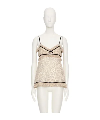 VALENTINO POLKA DOT CAMISOLE