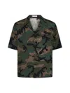 VALENTINO VALENTINO CAMO MONOGRAMMED SHORT