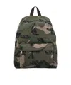 Valentino Toile Iconographe Camouflage-print Bacpack In Green