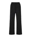 Valentino Pantalone In Nylon Con Motivo Toile Iconographe All Over In Black