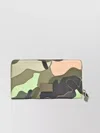 Valentino Camouflage Pattern Rectangular Shape Purses & Cardholders