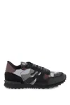 VALENTINO GARAVANI CAMOUFLAGE ROCKRUNNER SNEAKERS