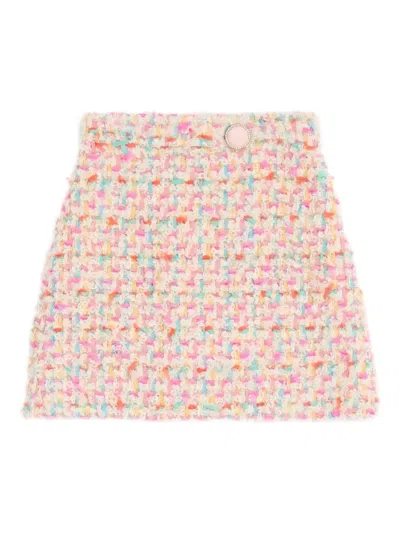 Valentino Candy Tweed Skirt Woman Multicolour 46