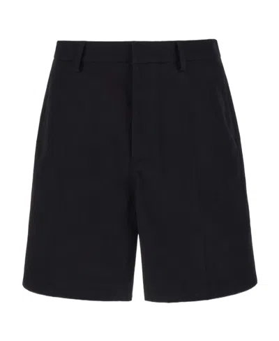 VALENTINO VALENTINO LOGO PLAQUE BERMUDA SHORTS