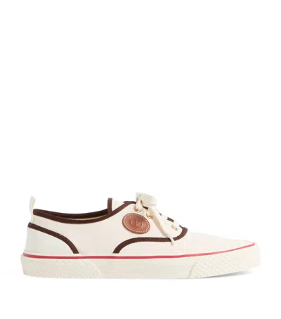Valentino Garavani Nojoke Canvas Sneakers With Contrasting Profiles In Pink
