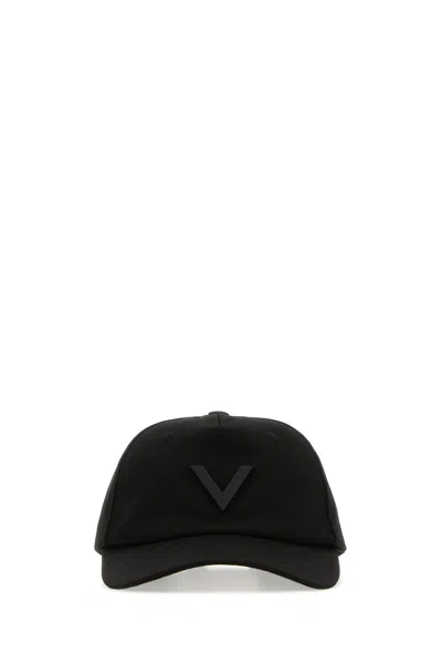 Valentino Garavani Man Cappello In Black