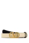 Valentino Caramel Leather Belt
