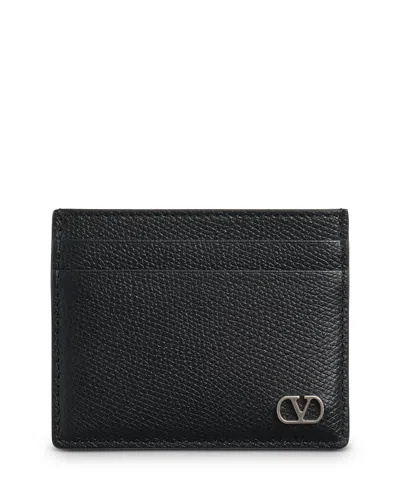 Valentino Garavani Card Holder In Black
