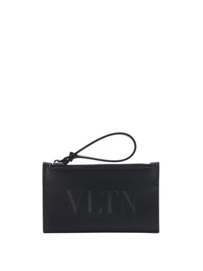 Valentino Garavani Card Holder In Black