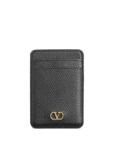 Valentino Garavani Card Holder Item In Black