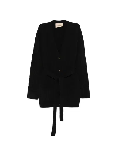 Valentino Cardigan In Black