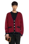 Valentino Cardigan With Toute La V Pattern In Multi