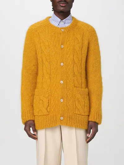 VALENTINO CARDIGAN VALENTINO MEN COLOR YELLOW,G48959003
