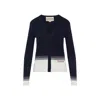 Valentino House V-neck Cardigan With Patch Pockets