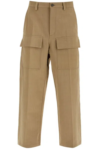 VALENTINO CARGO CANVAS PANTS IN ITALIAN STYLE